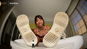Gymnast new app shrinks you super tiny!