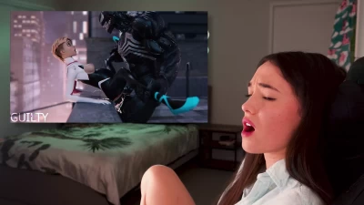 GWEN X VENOM PORN REACTION