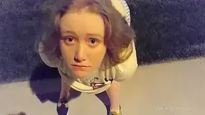 Teen 18+ Sucks My Cock & Strips In Public