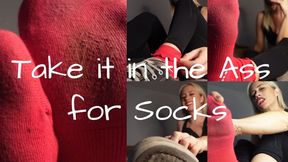 Take it in the Ass for Socks