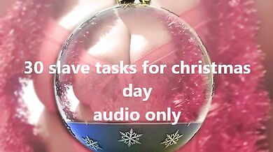 christmas slave tasks - same as audio advent calender but with 5 extra tasks
