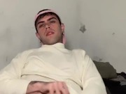 Me masturbe con calzoncillos