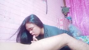 stepbro wants a christmas blowjob gift porn video