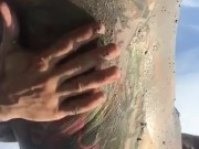 Redneck fun in the mud (Public J/O in woods)