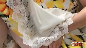 Penny Pax Got Horny In The Kitchen! She Gets On The Counter!