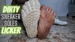 Dirty Sneaker Soles Licker