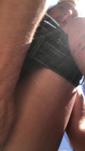 Spectacular moment from "Slow motion piss whilst squatting over my phone in my VERY exposed and overviewed garden - which five&hellip;"