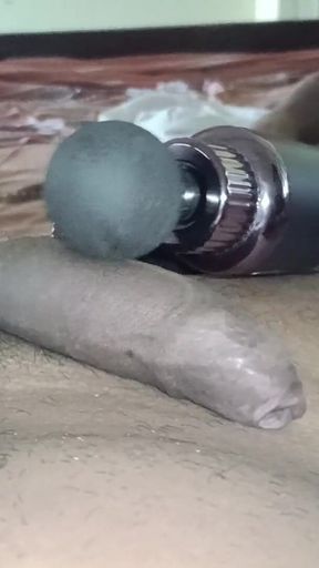 Solo Masterbating with BDSM Toy