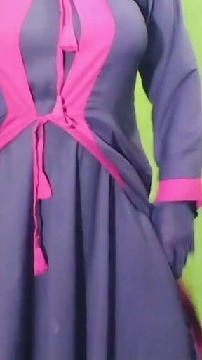 Powerful moment from "Beautiful Amena Bhabhi has sex indoors wearing a burqa and hijab"