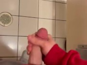 Cumming in men’s rooms with cruising men in each stalls next to me