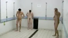 College Boys Shower