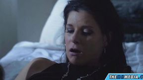 Skinny MILF seduces young stud in erotic encounter