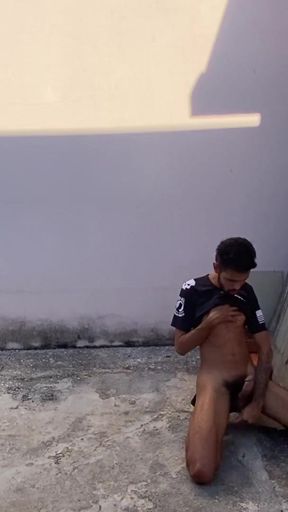 Iconic moment from &quot;Jacking off on the street from home&quot;
