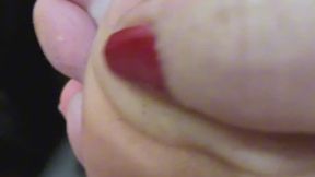 My dirty feet need your mouth - POV upclose - Lick and nibble this dusty dirt for Me