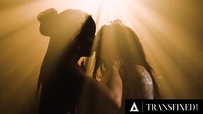 Transfixed interracial bubble booty goddesses eva maxim and kira noir have rough
