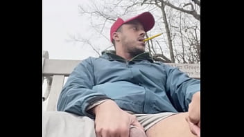 Diego Barros en el parque