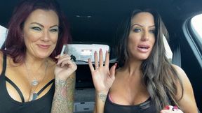 You recieve a naughty video from the 2 Smoking Milfs