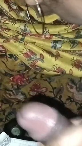 Cum on Face and Cum in Mouth Outdoor Near Railway Track and Farm