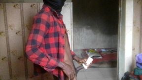 Indoor Casting Experience With Masked Performer And Silicone Toy Vagina