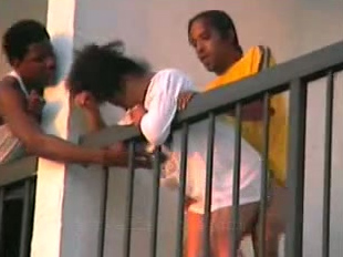 My black neighbor fucked his girlfriend in front of everybody