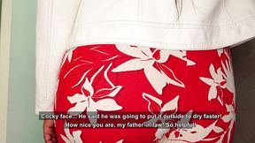 meu sogro me pegou de surpresa no ap dele