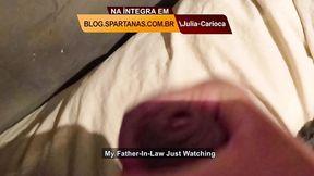 meu sogro me pegou de surpresa no ap dele