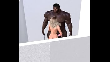 cheerleader sucks off amazing hunk clinton mcdonald in bathroom