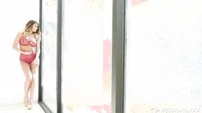 ”Brooklyn Chase & Isiah Maxwell are fucking on the red sofa”