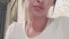 Smoking multiples, cough, nose exhales, talk and double drags By Anna Sparkle