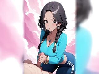 Black Comics Girlfriend Has A Ideal Body (AI)