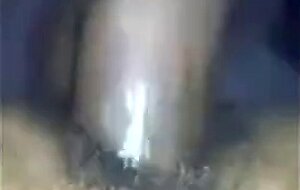 Black Bareback Amateur Takes Big Cock