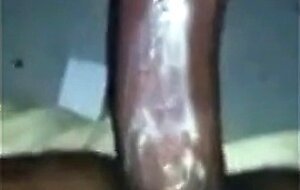 Black Bareback Amateur Takes Big Cock