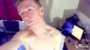 Ass Play & Cum On His Abs - Alexander Light