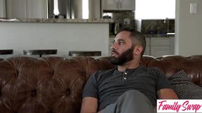 Sera Ryder & Milf Lexi Luna Let Out Their Inner Sluts for Swap Orgy Creampie