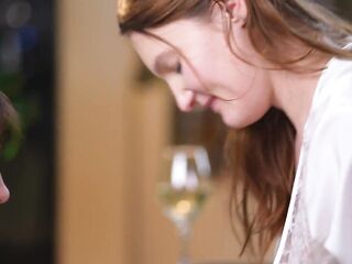 Had Joy With My Stepsister and Stepfather. FFM 4K HD Tim Team