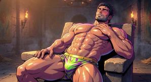 Ai Muscular Men Castle Seduction