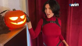 horny69rabbits - Ada's Sky Seduction: A POV Halloween Treat