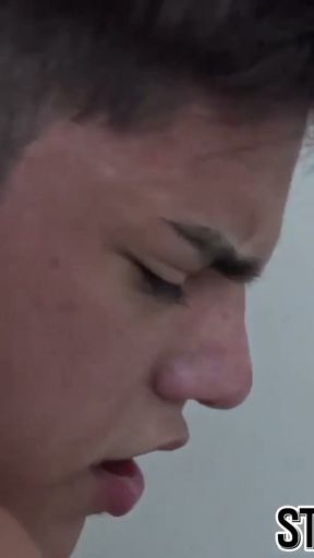 Straight Latins bareback and cum for the first time on cam   Clip 1