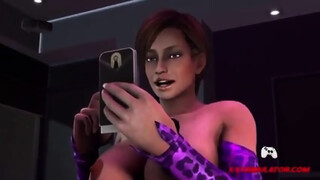 Curvy Milf Stepmom Dominates Big Cock Boy / Realistic 3D Hentai (Eng Dubbed)