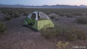 Desert Camping Squirt Session