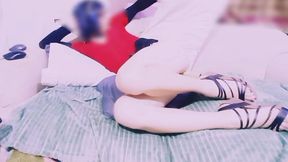 mariquita cachonda - ella fantasea con un sugar daddy que la coja por el culito - sissy disfruta duro por su ano - le encanta el pene en el culo - jovencita ladyboy masturbacion - ruby queen