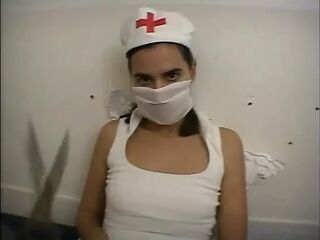 Old doctor screws a nurse