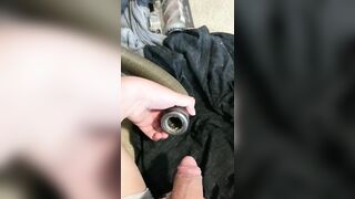 Vacuum gargles my pee