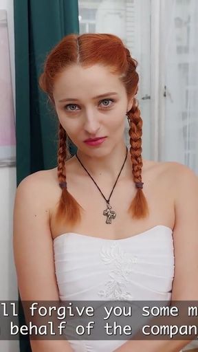 VIP4K. She found the best way to pay off her Debts and Chose Anal sex   Clip 1