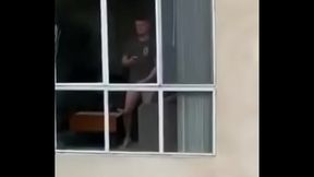 Gay Neighbor Fun: Amateur Big Cock Encounter with a Cumshot Finish