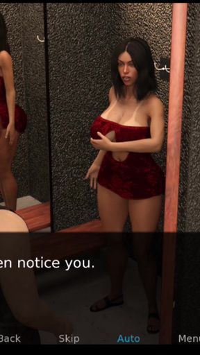 Project hot wife #42 - Merry went shopping   Clip 2