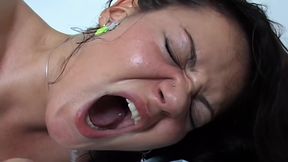 Raw Hardcore Fucking with Horny Brunette and Dirty Blonde