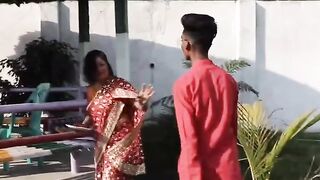 Indian Couple's Hot Passionate Lovemaking Session At A Public Place!