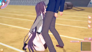 [Hentai Game Koikatsu! ]Have sex with Big tits Vtuber Gundo Mirei.3DCG Erotic Anime Video.