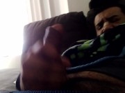 Strocking my meat